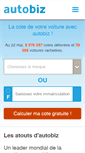 Mobile Screenshot of coteauto.autobiz.fr